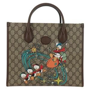 Gucci GG Supreme Donald Duck Handbag Beige